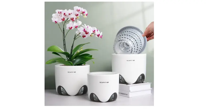 5 inch Orchid Pots with Holes for Repotting