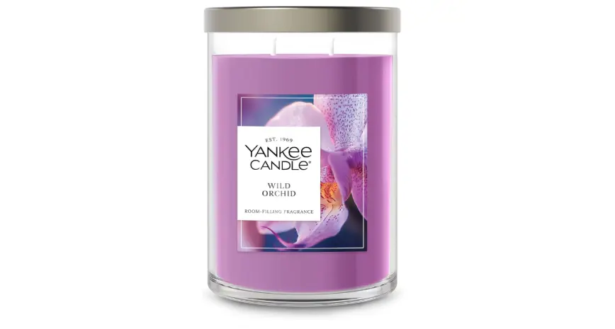 Yankee Wild Orchid Scented Candle